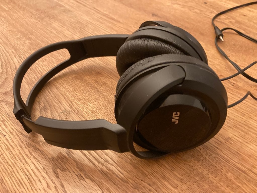 JVC koptelefoon HA-RX330-E headset zo goed als nieuw as new, Overige merken, Ophalen of Verzenden, Zo goed als nieuw, Over-ear