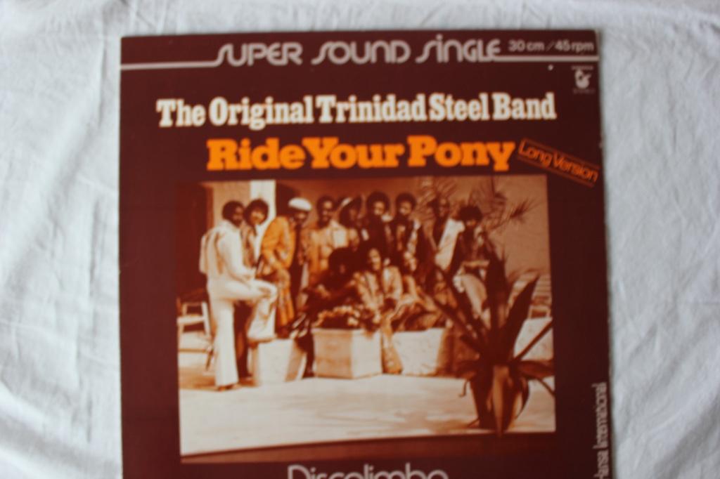 the original Trinidad steel band - ride your pony, Ophalen of Verzenden, Zo goed als nieuw, 12 inch, Pop