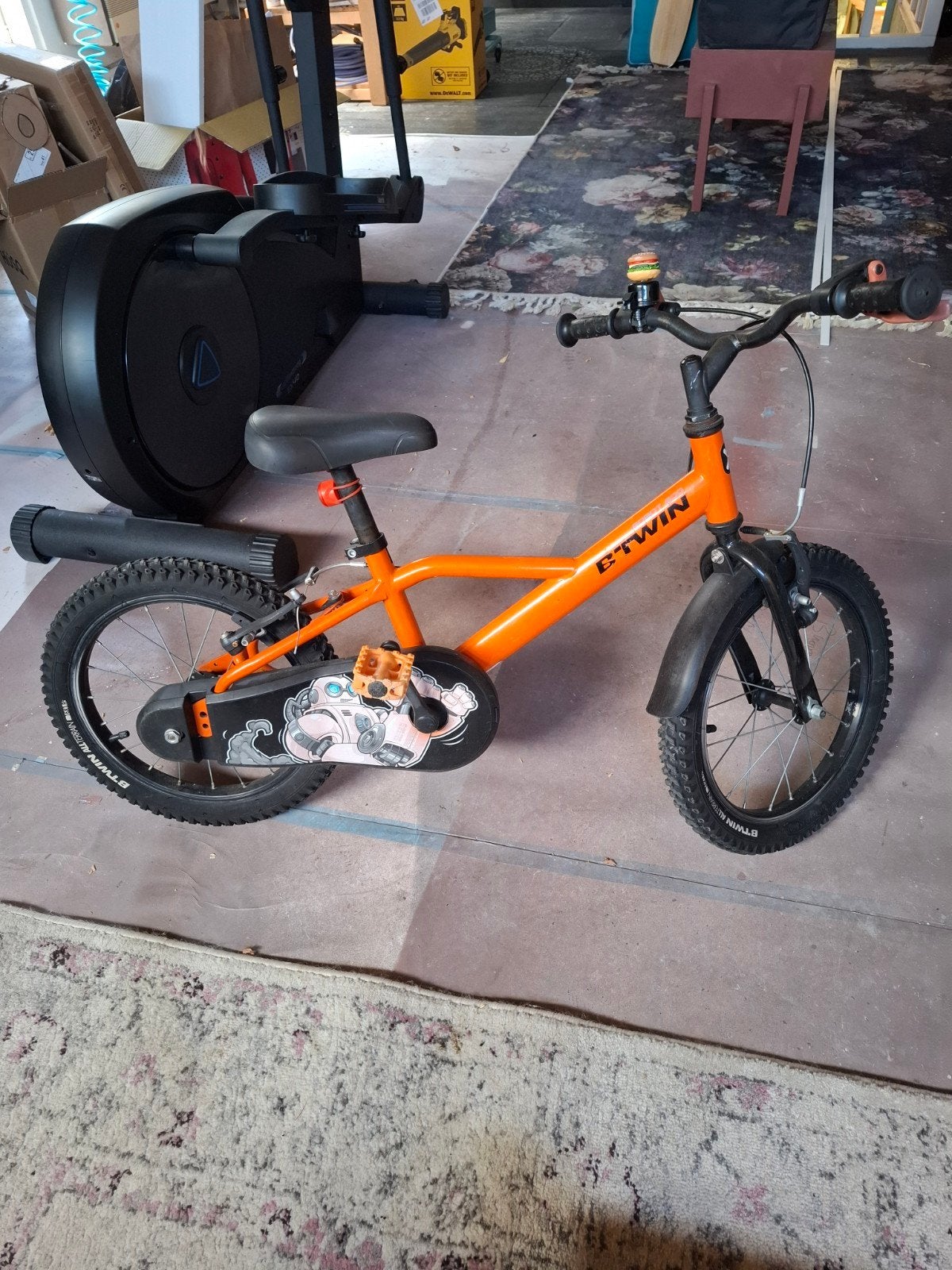 B'Twin kinderfiets 16 inch, Ophalen, Velgrem, B'Twin, 16 tot 20 inch