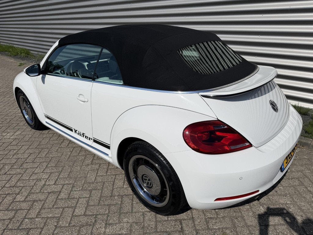 Volkswagen Beetle Cabriolet 1.4 TSI Automaat Xenon 160 PK, Auto's, Volkswagen, Euro 5, Stof, Gebruikt, Beetle (Kever)