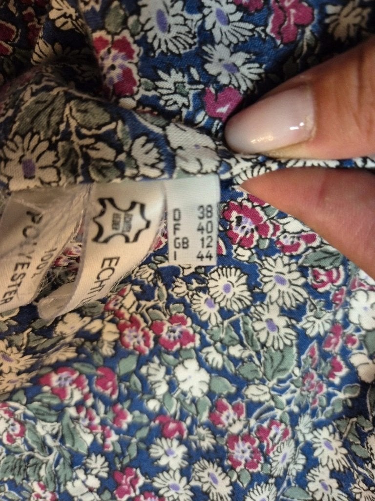 Mooie suede jas, Maat 38/40 (M), Blauw, Classic-pelz-leder, Djt@dejuistetoon.eu