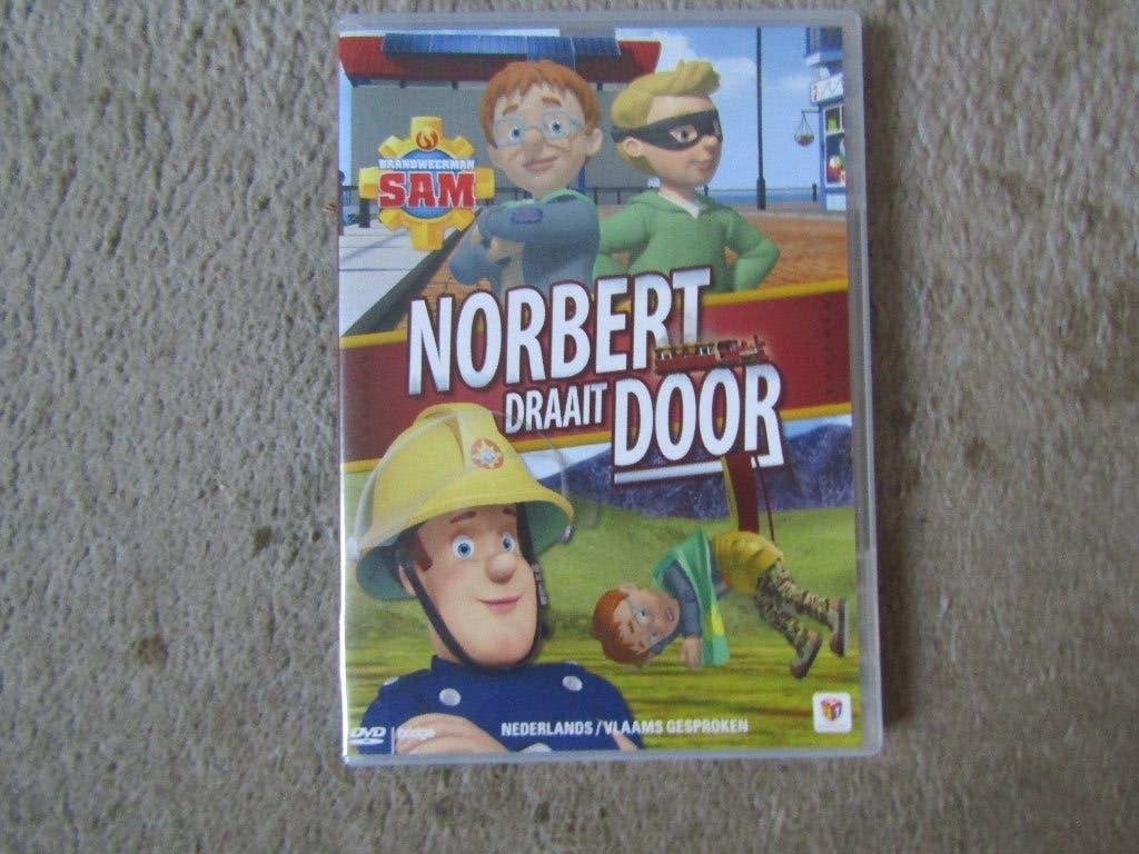 DVD: Brandweerman Sam - Norbert draait door, Alle leeftijden, Ophalen of Verzenden, Gebruikt, Overige genres