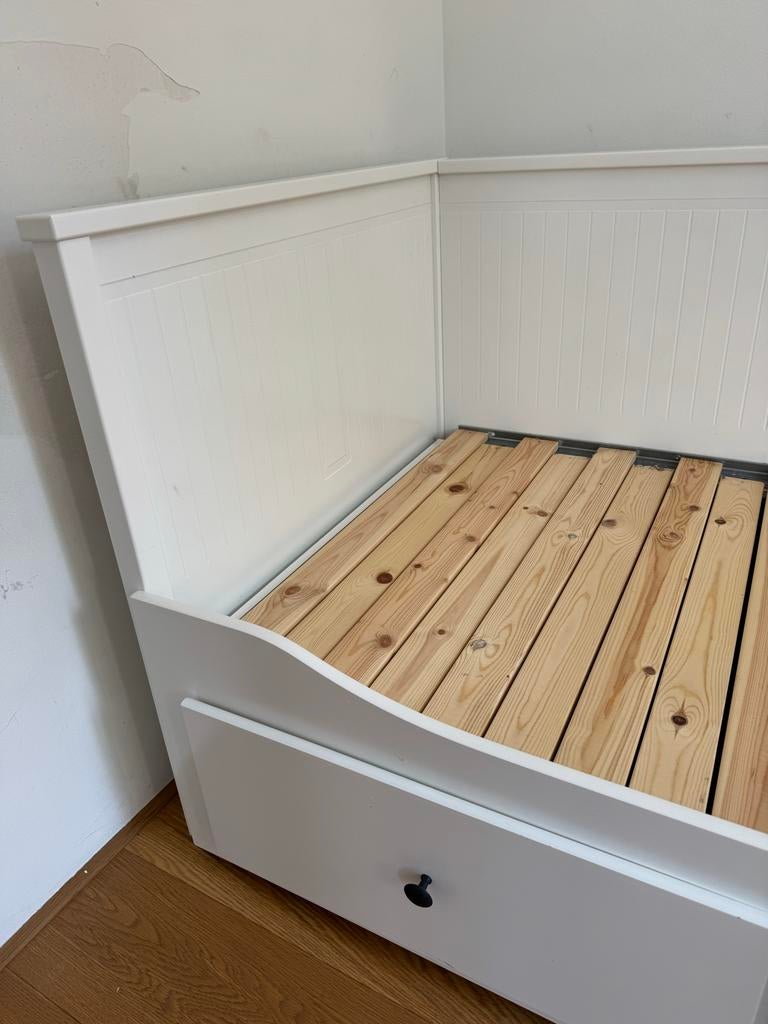 IKEA Hemnes kinderbed 80x200 wit - Zo goed als nieuw, Kinderen en Baby's, Kinderkamer | Bedden, Ophalen, 70 tot 85 cm, Zo goed als nieuw