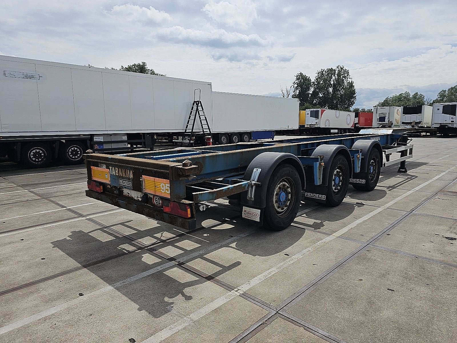 RENDERS CHASSIS PORTMASTER, Auto's, Overige kleuren, Bedrijf, Aanhangers en Opleggers, Te koop