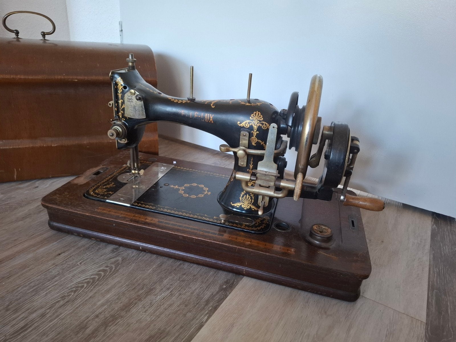 Vintage Gazelle-Lux Naaimachine Jaren '50 - Decoratie, Antiek en Kunst, Ophalen