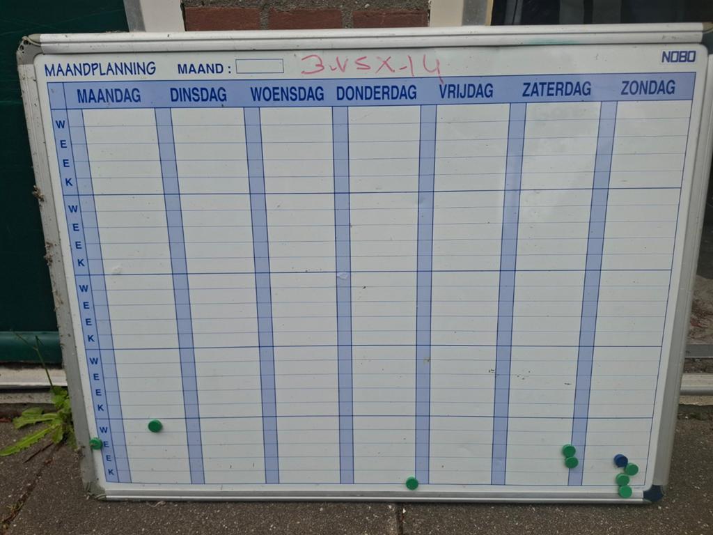 Planbord br 90cm en h 70cm, Ophalen of Verzenden, Zo goed als nieuw
