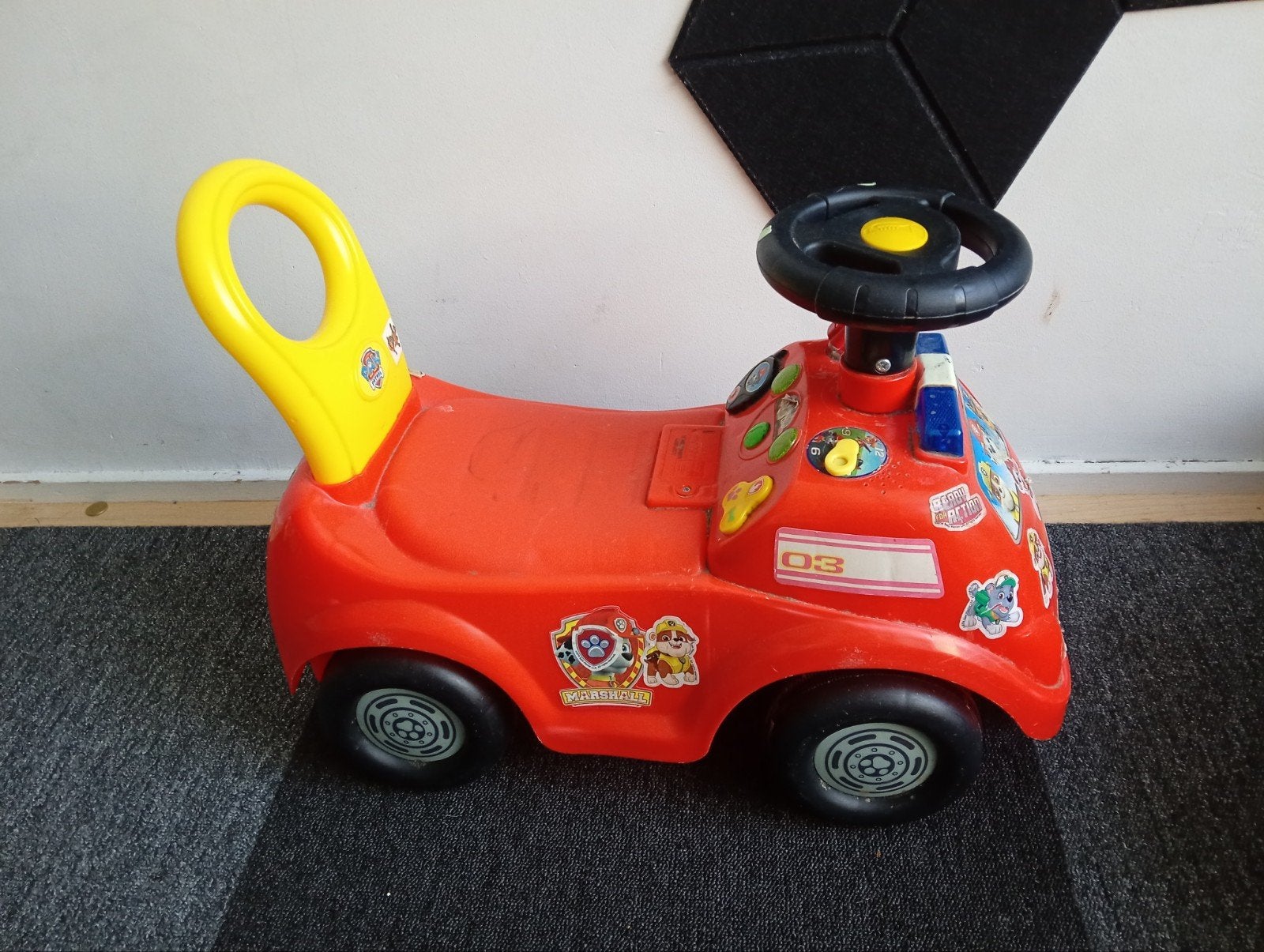 Paw Patrol Loopauto - Rood, Ophalen, Gebruikt, Loopvoertuig