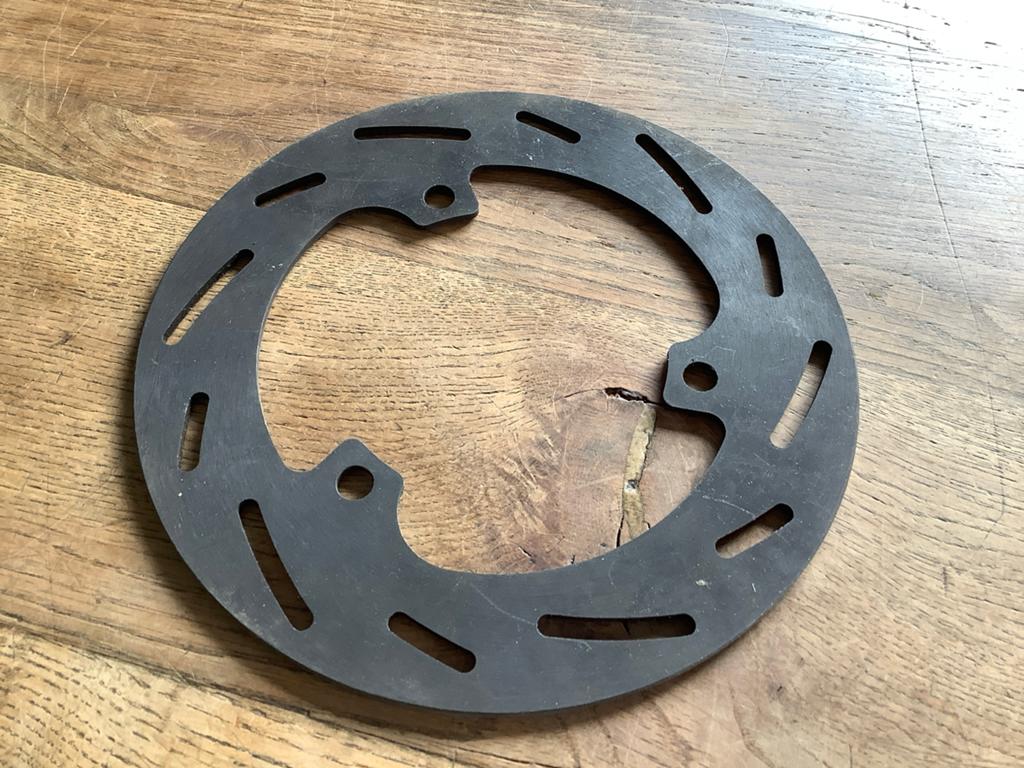 Honda 8XR voorzijde remschijf,  22cm diameter., Verzenden, Overige typen