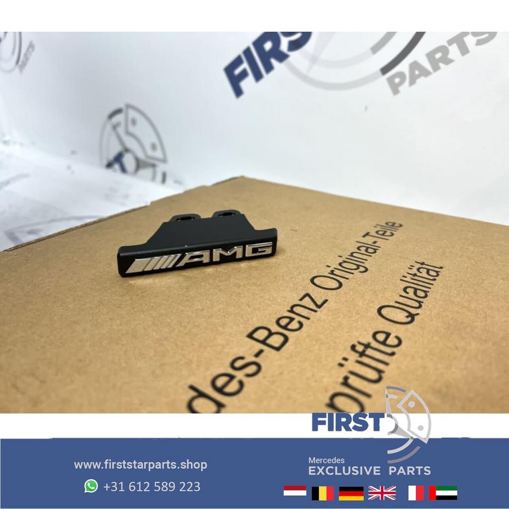 AMG GRIL LOGO EMBLEEM Mercedes A B C CLA E GLA GLC GLE V S K, Gebruikt, -, Voor, Ophalen of Verzenden