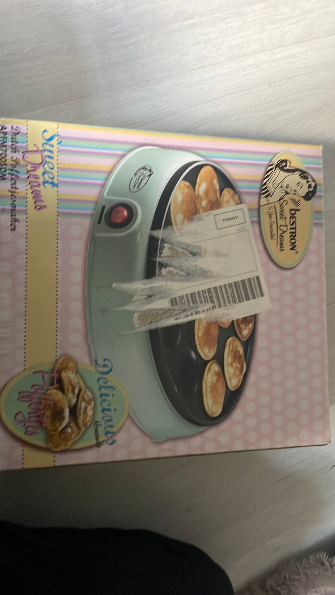 Poffertjes maker, Ophalen, Zuid-Amerika
