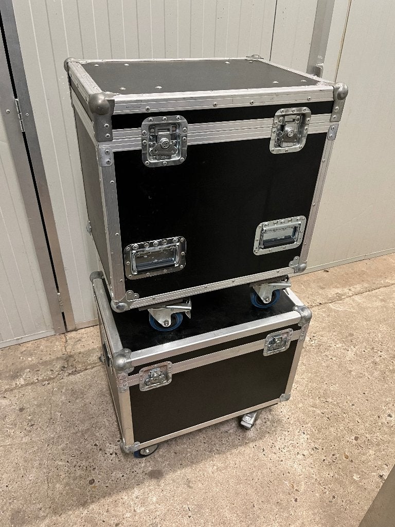 2x Flightcase op wielen te koop, Ophalen, Gebruikt, Overige instrumenten, Flightcase