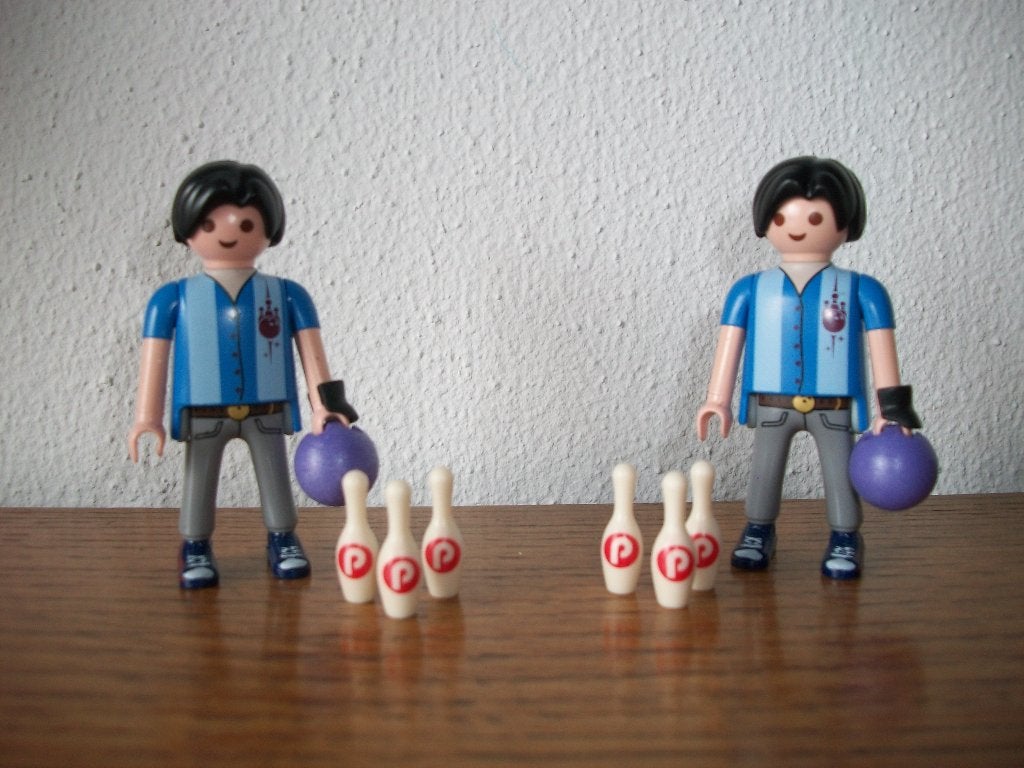 Bowlen / bowler / bowling met kegels / bowlingbal, Ophalen of Verzenden, Nieuw, Complete set, Figuren