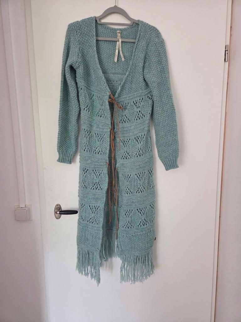 Isla Ibiza Bonita Lang Vest Mintgroen Maat M, Kleding | Dames, Isla Ibiza Bonita, Nieuw, Ophalen of Verzenden, Maat 36 (S)