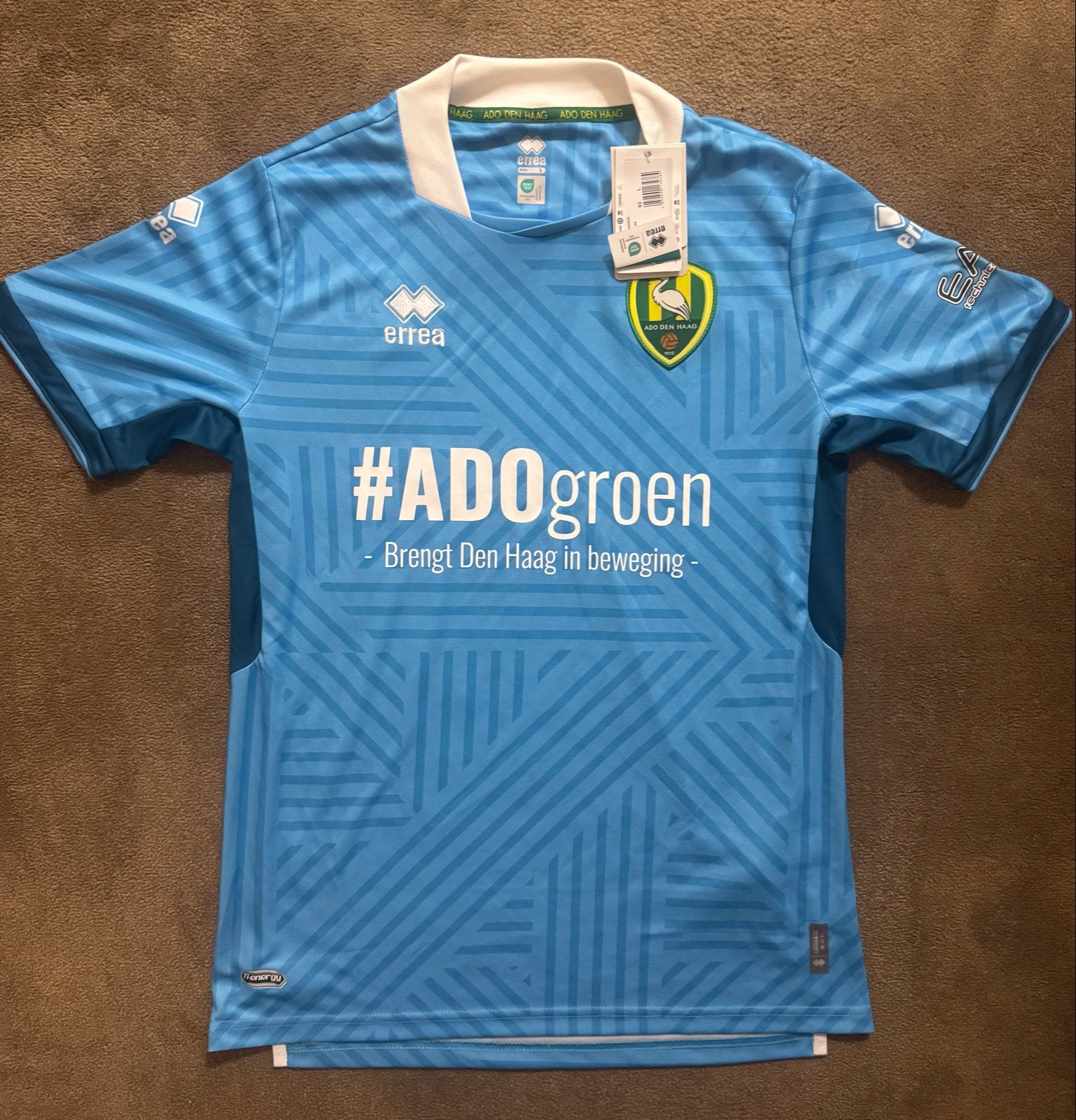 ADO Den Haag Shirt Nieuw met Kaartjes Maat L, Ophalen of Verzenden, Nieuw