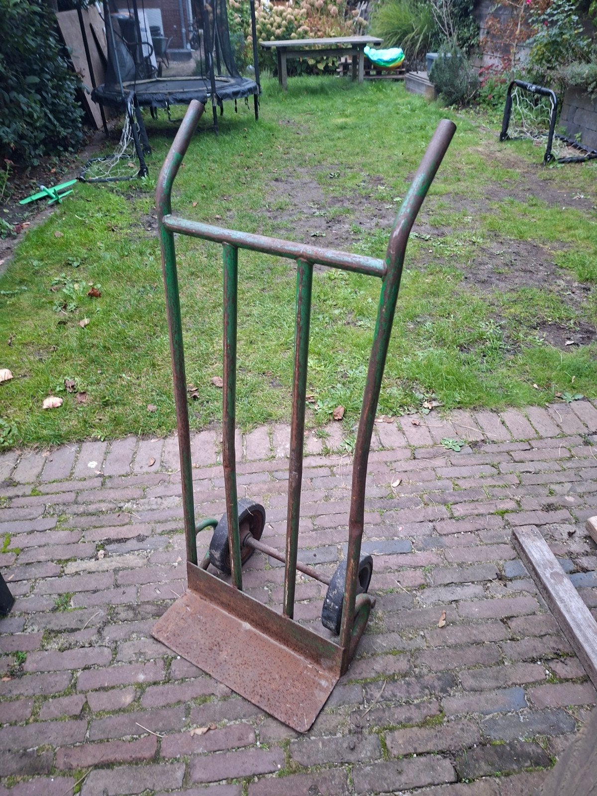 Steekwagen - Handige transportkar voor zware spullen, Doe-het-zelf en Verbouw, Ophalen, Gebruikt, Steekwagen