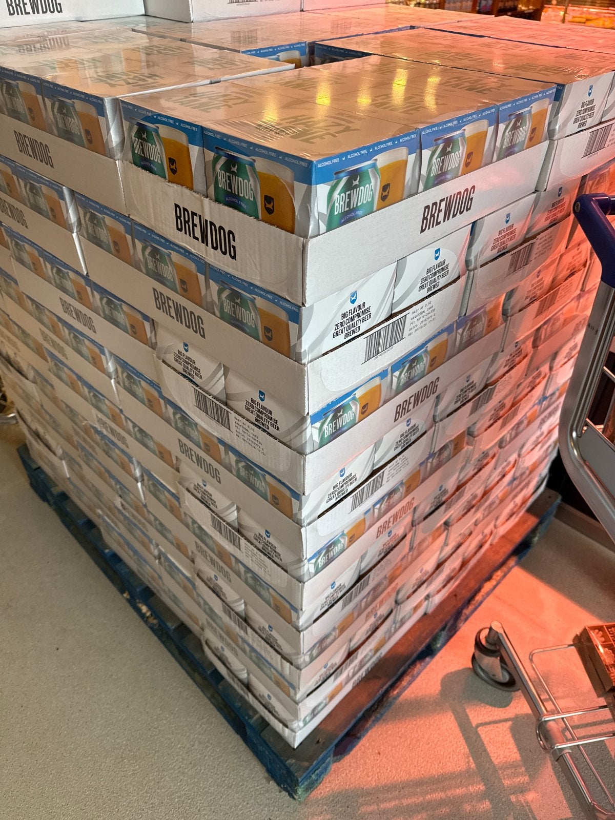 BrewDog Alcoholvrij Bier - Pallet Vol, Ophalen of Verzenden, Nieuw, Overige merken