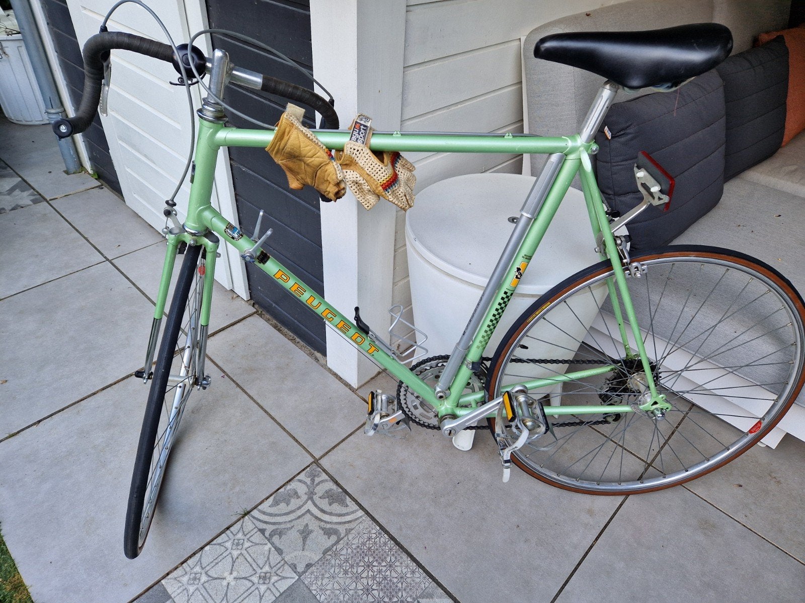 racefiets merk Peugot te koop, Ophalen, Jaren '60 of nieuwer, Velgrem, 55 tot 59 cm
