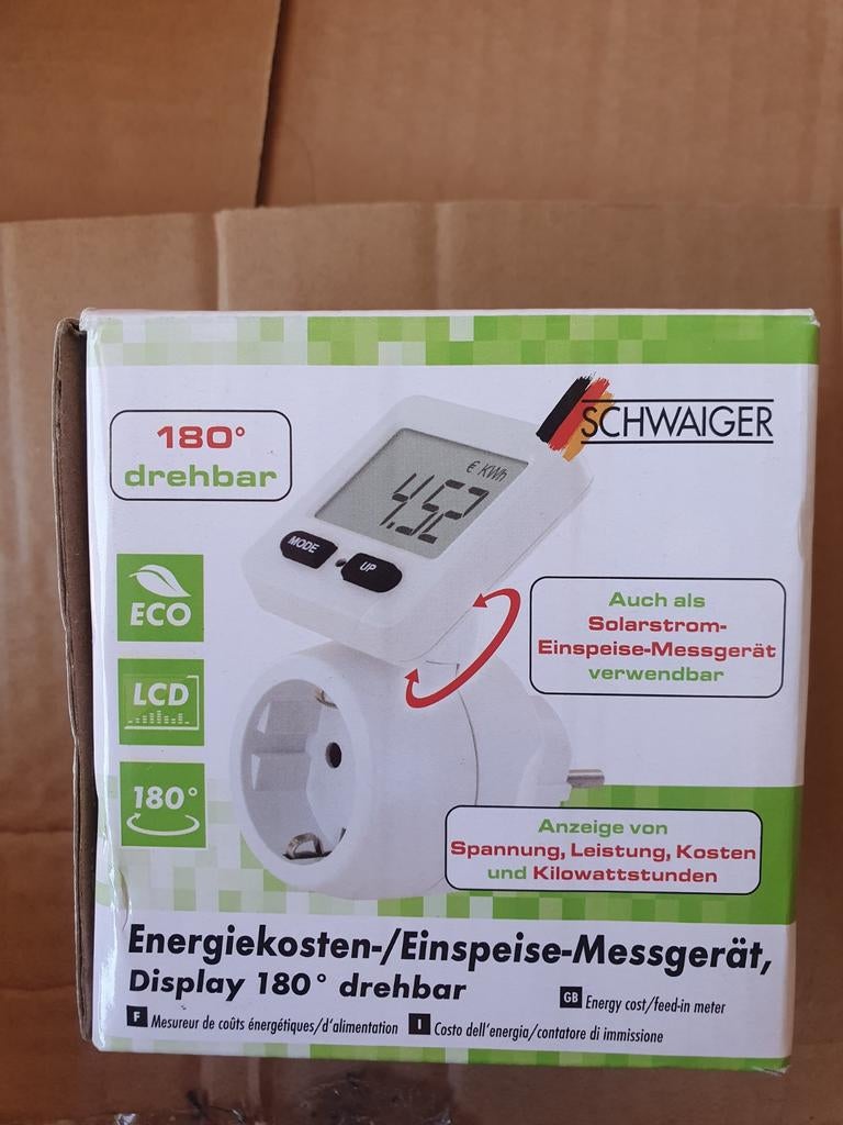 Nieuwe Energie Kosten Calculator - Schwaiger, Ophalen of Verzenden