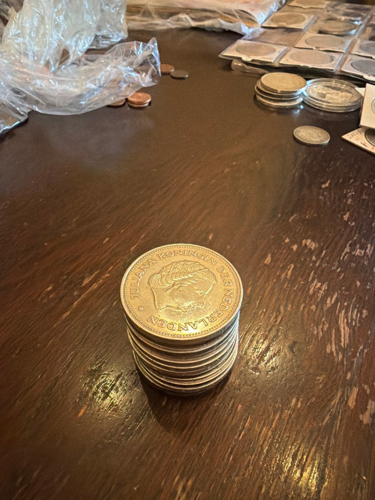 Zilveren 10 Guldens Koningin Juliana (1967-1970), Postzegels en Munten, 1 gulden, Koningin Juliana, Setje, Zilver