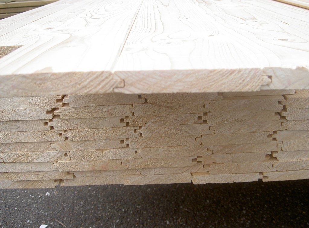 Vuren vellinghout/dakbeschot/GG met velling, Ophalen, Minder dan 25 mm, Nieuw, Plank