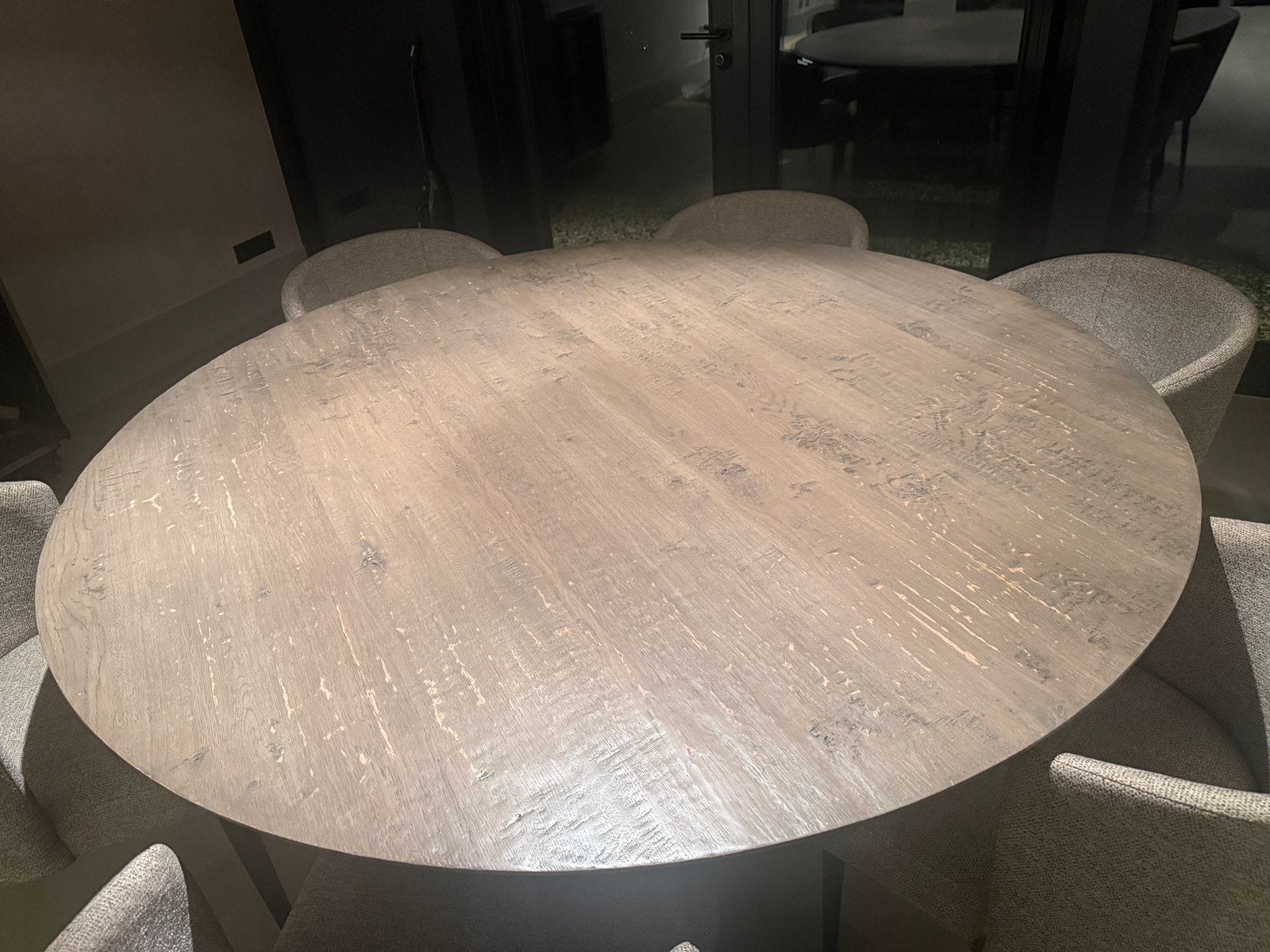Eettafel rond Hofstede Raanhuis, Huis en Inrichting, Ophalen, Zo goed als nieuw, Rond, 150 tot 200 cm