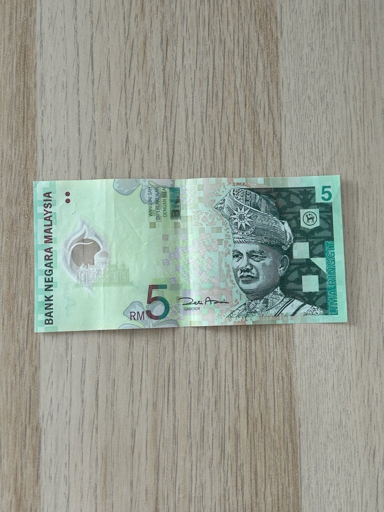 11e serie Maleisische 5 Ringgit (oud/zeldzaam), Ophalen of Verzenden