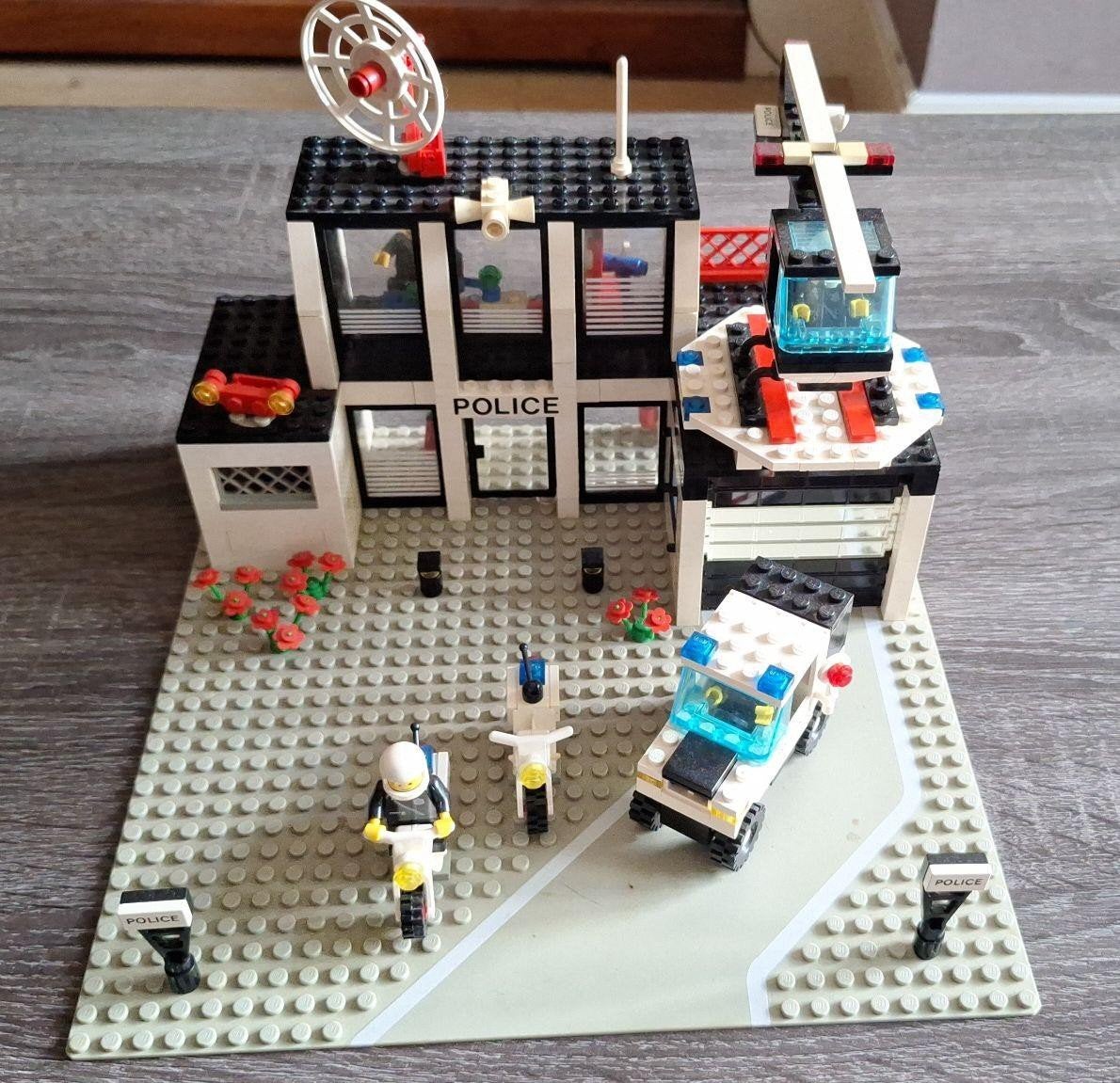 Vintage Lego 6386 Police Command Base Politiebureau, Kinderen en Baby's, Speelgoed | Duplo en Lego, Ophalen of Verzenden, Gebruikt