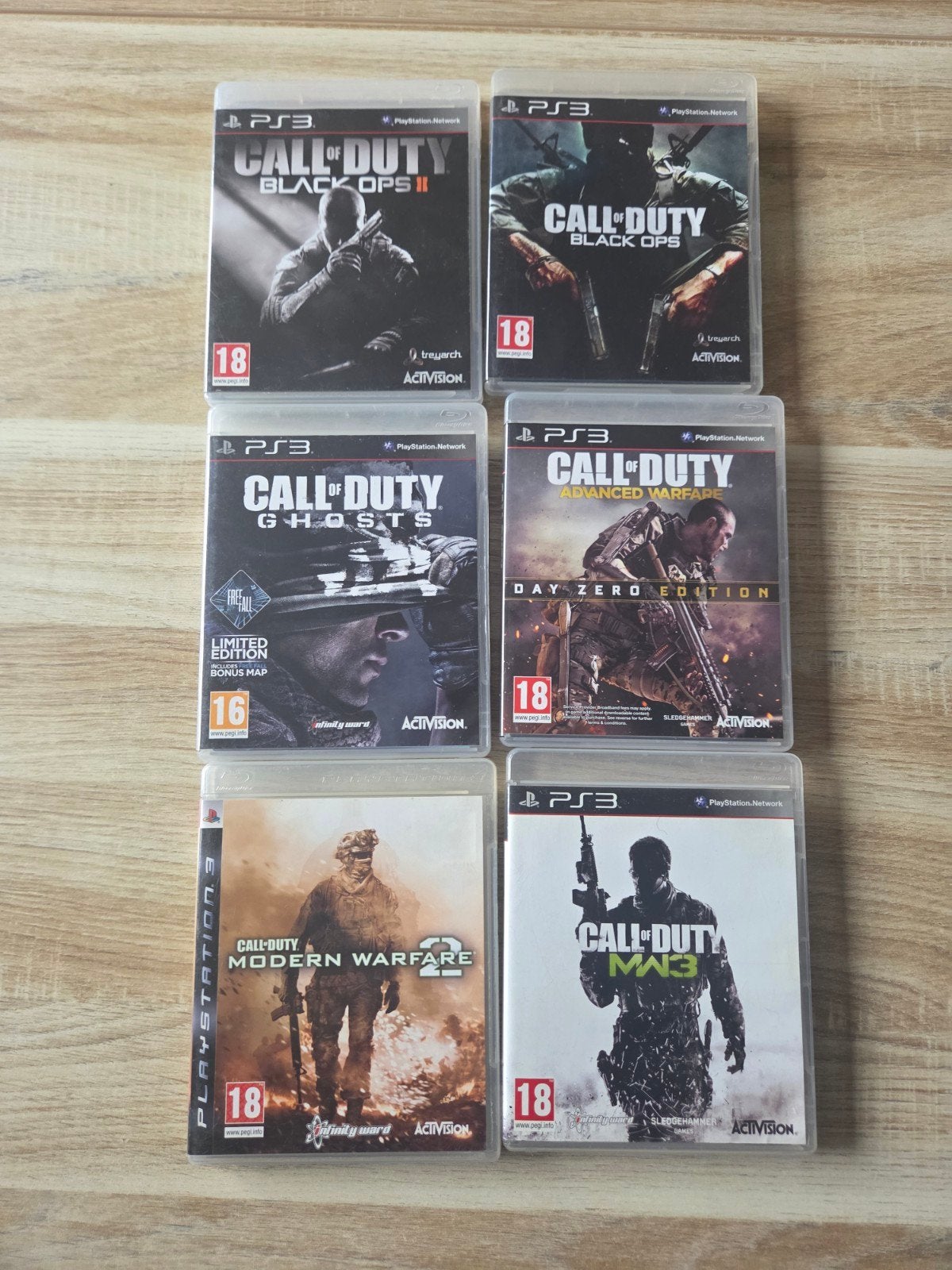 PS3 Spellen Bundel - Call of Duty, GTA V, Racegames en meer, Spelcomputers en Games, Ophalen, Gebruikt, Shooter, Vanaf 18 jaar