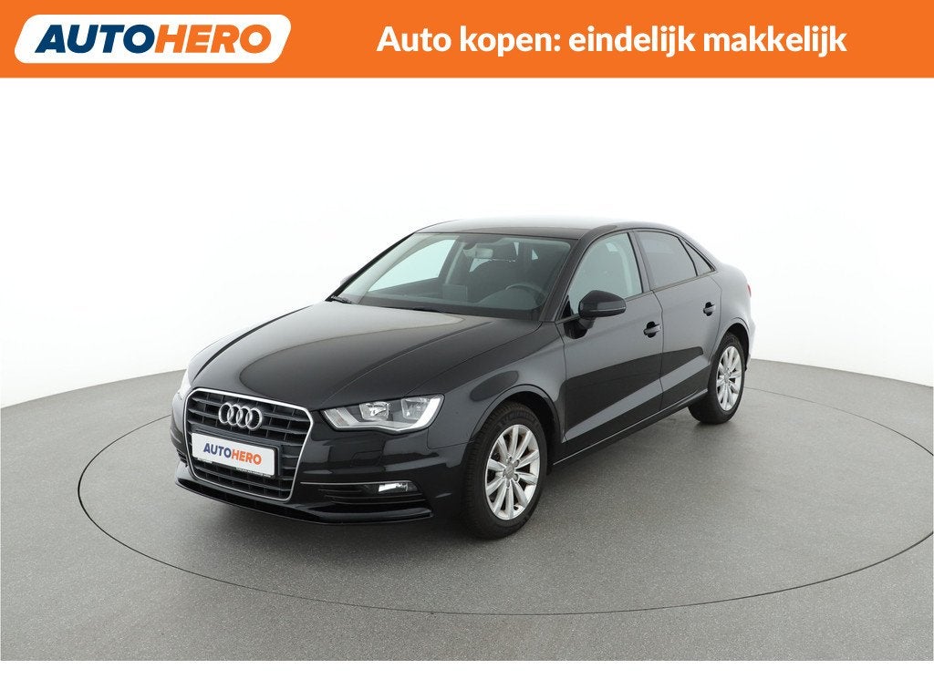 Audi A3 Limousine 1.4 TFSI CoD ZB52589 (bj 2016, automaat), Auto's, Audi, Stof, Gebruikt, 4 cilinders, Zwart