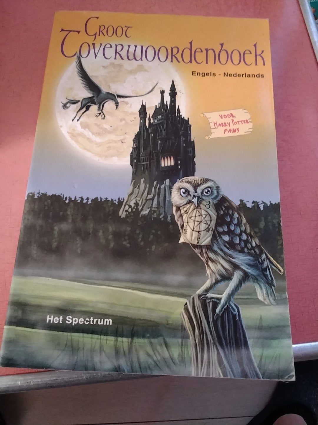 groot coverwoordenboek Engels _ Nederlands € 4, Verzamelen, Harry Potter, Ophalen of Verzenden, Gebruikt, Boek of Poster