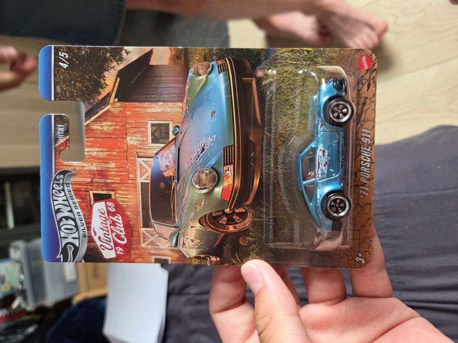 Hot Wheels Silver Series '71 Porsche 911- Nieuw in verpakk, Ophalen of Verzenden, Nieuw