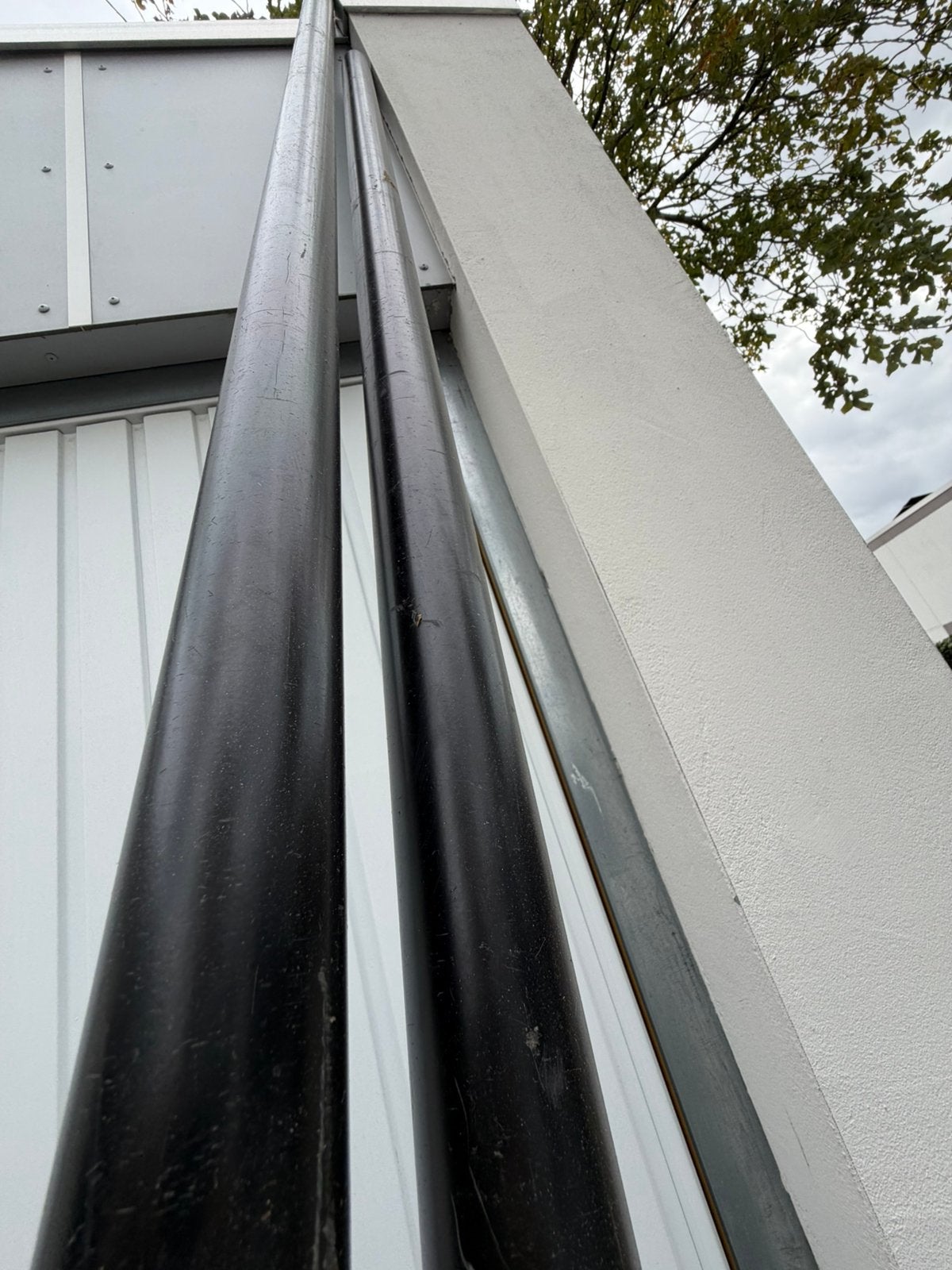 2 lengtes steigerpijp aluminium 48mm, Ophalen, Zo goed als nieuw, Overige typen, 2 tot 5 meter
