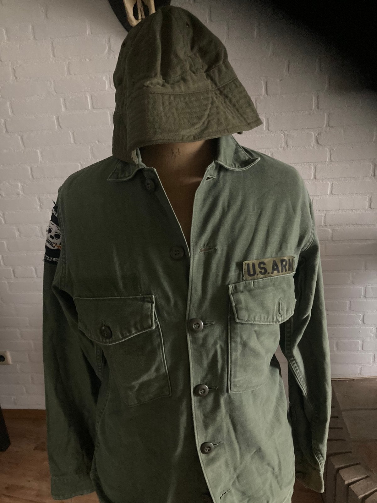 us army combat shirt, Ophalen of Verzenden, Landmacht, Amerika, Kleding of Schoenen