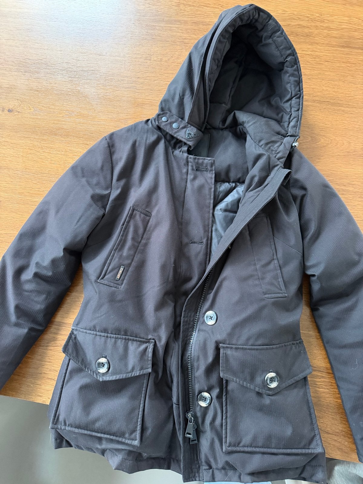 Airforce winterjas maat S, Ophalen of Verzenden, Zo goed als nieuw, Maat 36 (S), Zwart