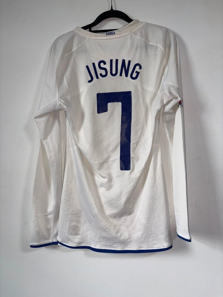 Origineel (mogelijk match worn) Zuid-Korea - Park Ji-Sung #7, Ophalen of Verzenden, Zo goed als nieuw, Maat 52/54 (L), Voetbal