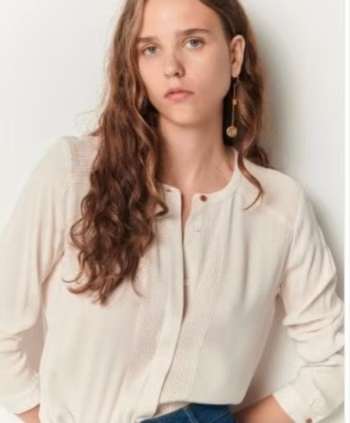mooie lichte blouse Sessun fleur de sel mt S/XS, Overige kleuren, Verzenden, Sessun, Maat 34 (XS) of kleiner