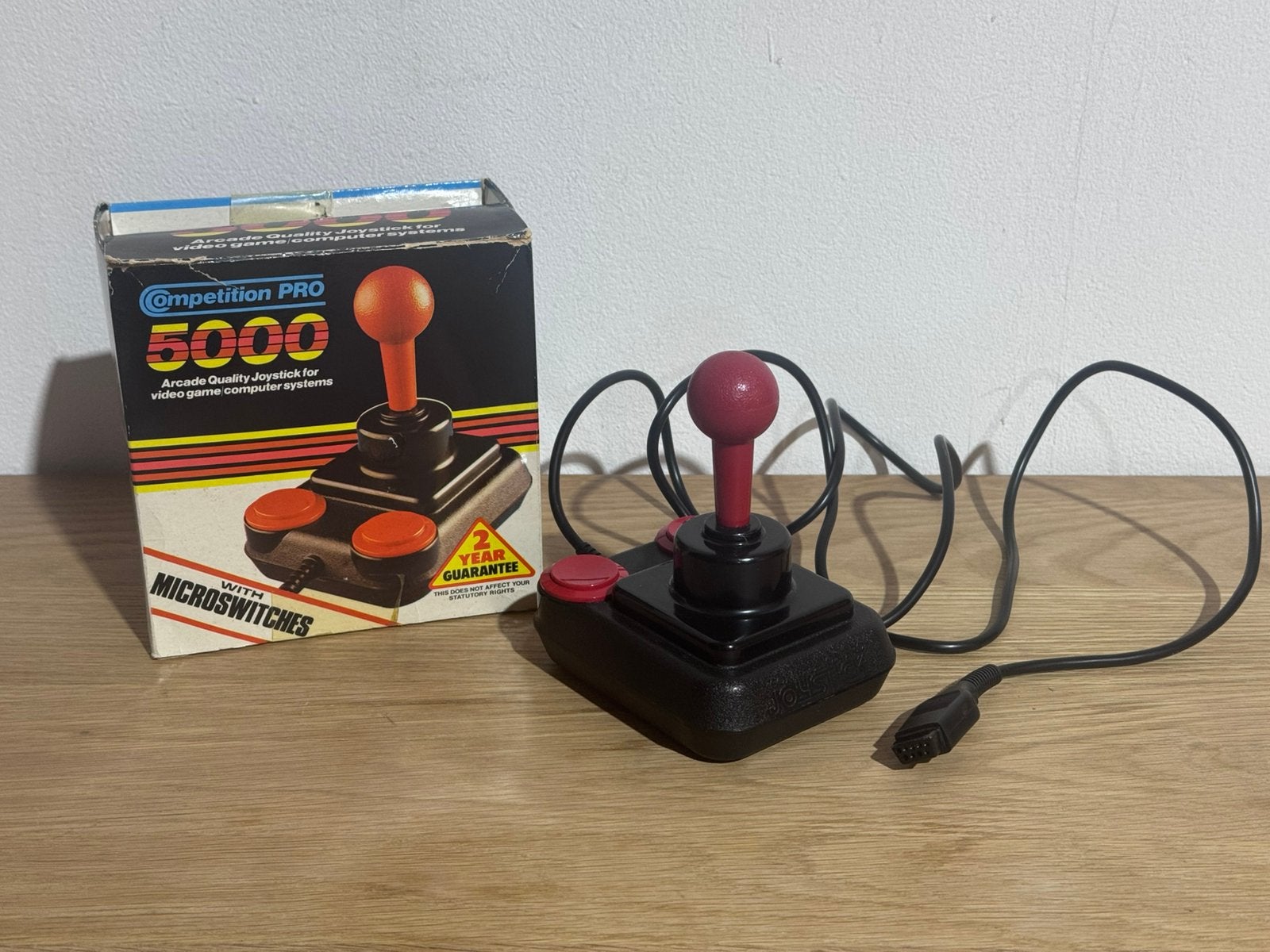 Competition Pro 5000 Joystick – In Originele Doos!, Ophalen of Verzenden, Zo goed als nieuw, Met 1 controller, Overige modellen
