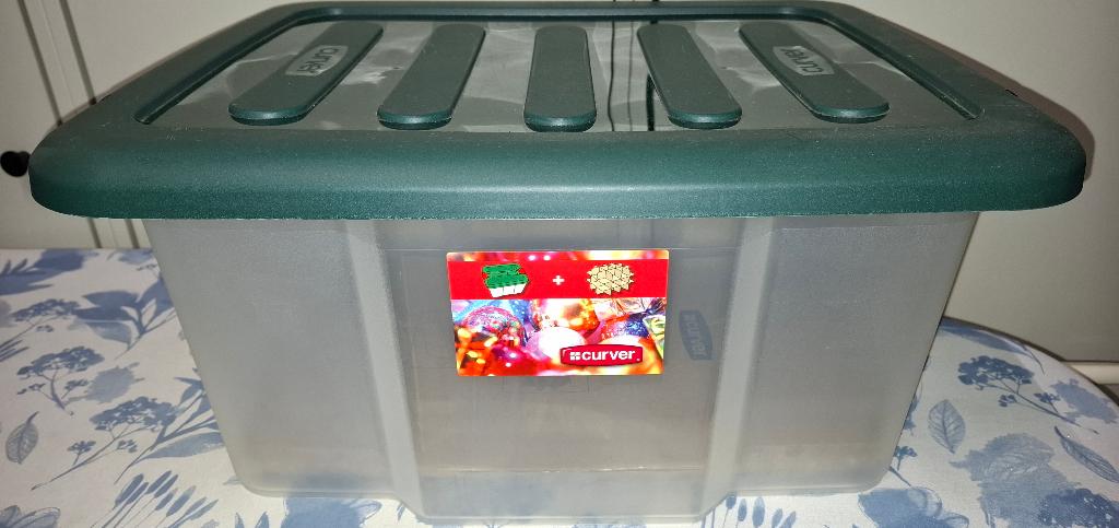 Curver Kerstballenbox - Opbergdoos voor Kerstballen., Ophalen, Nieuw