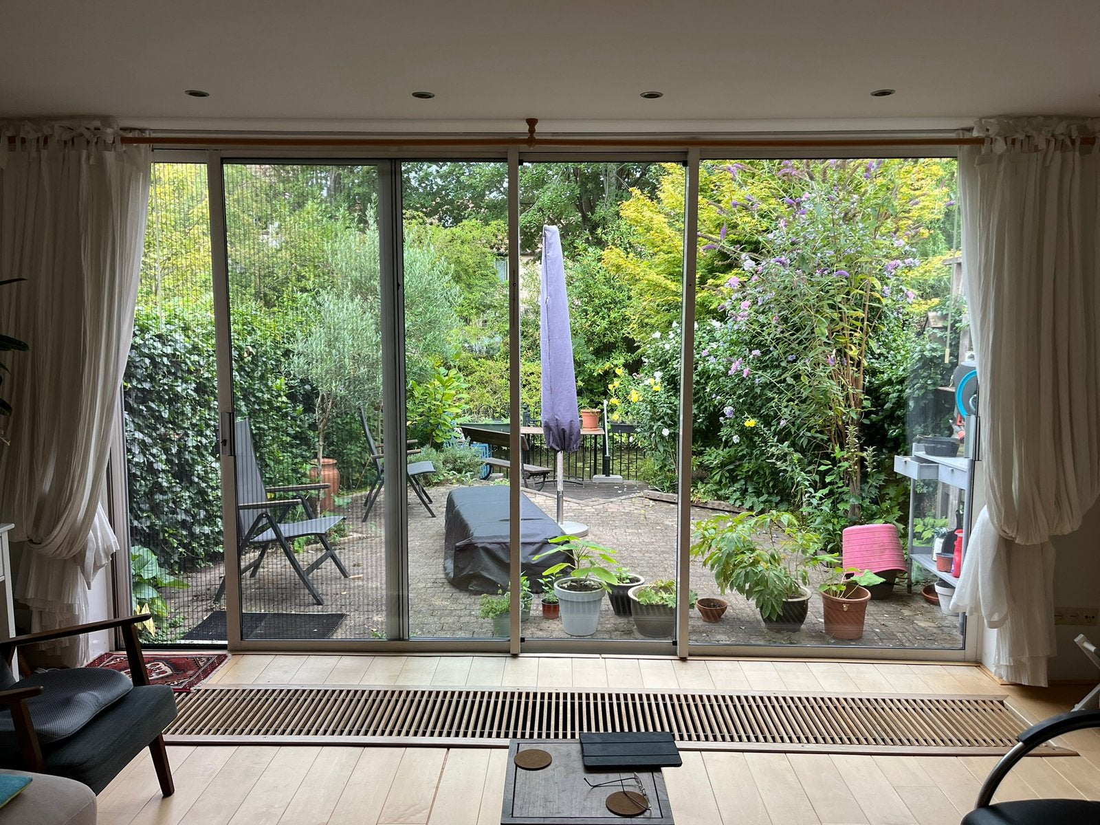 Eland Brandt aluminium schuifpui., Ophalen, Gebruikt, 225 cm of meer, Aluminium