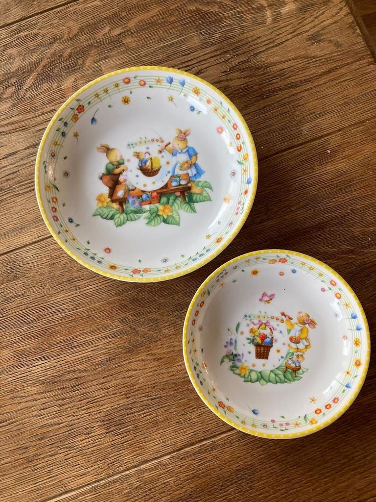 Villeroy & Boch Spring Fantasy Kommen, Diversen, Pasen, Ophalen of Verzenden, Zo goed als nieuw