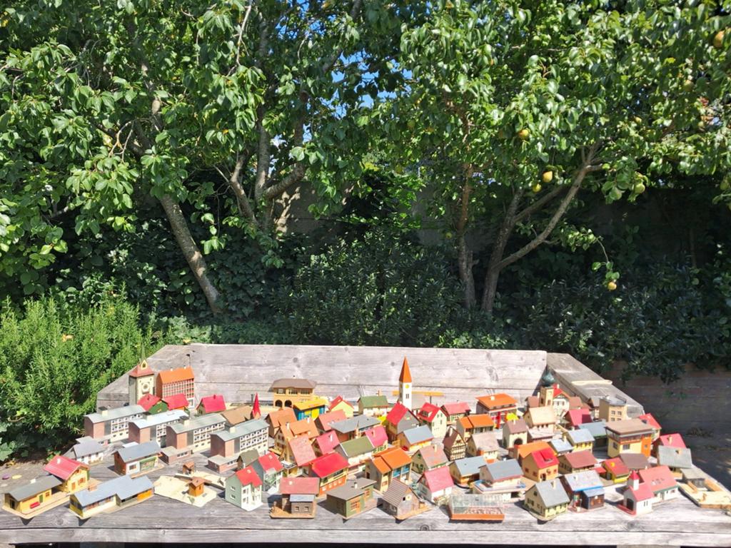 Totale scenery voor HO modeltrein, Hobby en Vrije tijd, Modeltreinen | H0, Ophalen, Gebruikt, Brug, Tunnel of Gebouw, Overige merken