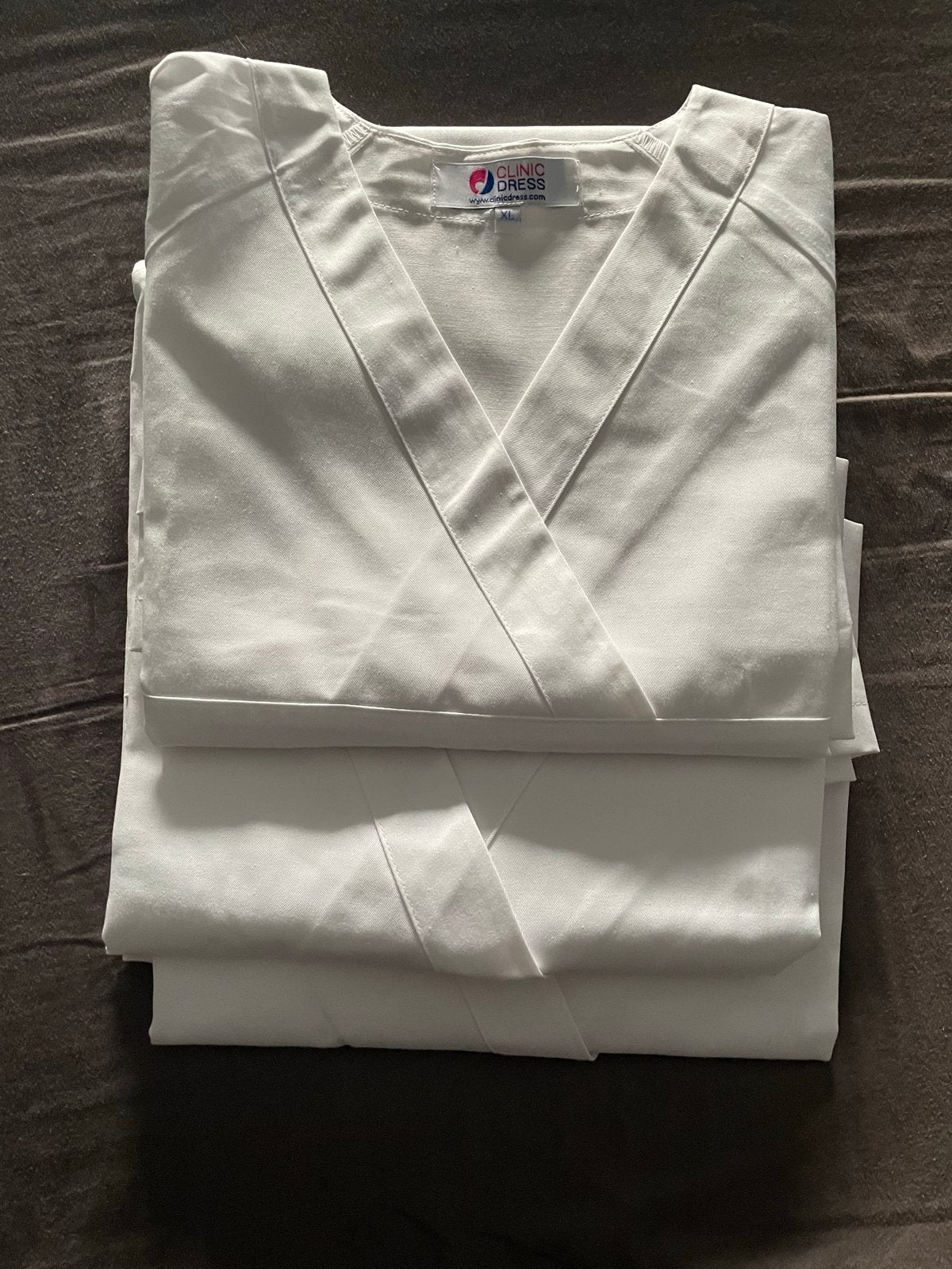 Witte zorgjas/tuniek Clinic Dress XL, Kleding | Dames, Ophalen of Verzenden, Nieuw
