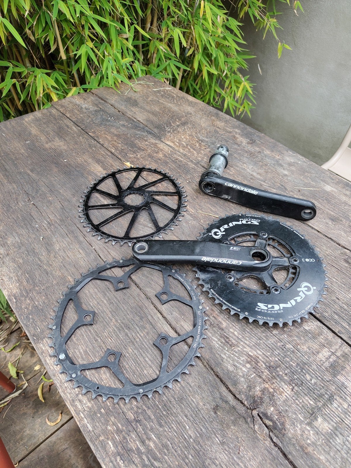 Cannondale SI crankstel 172,5 mm, Ophalen of Verzenden, Gebruikt