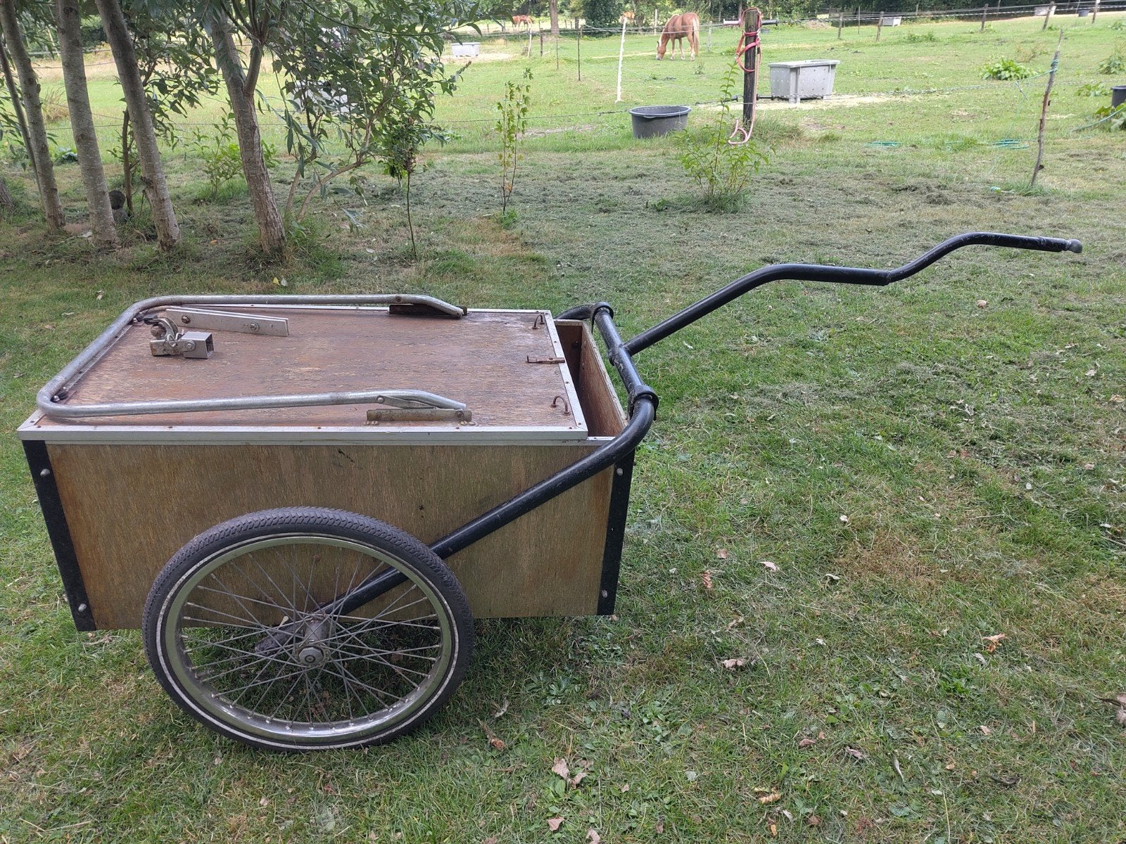 Fietskar, viskar, fiets aanhanger, Ophalen, Gebruikt, Kinderkar, 80 kg of meer