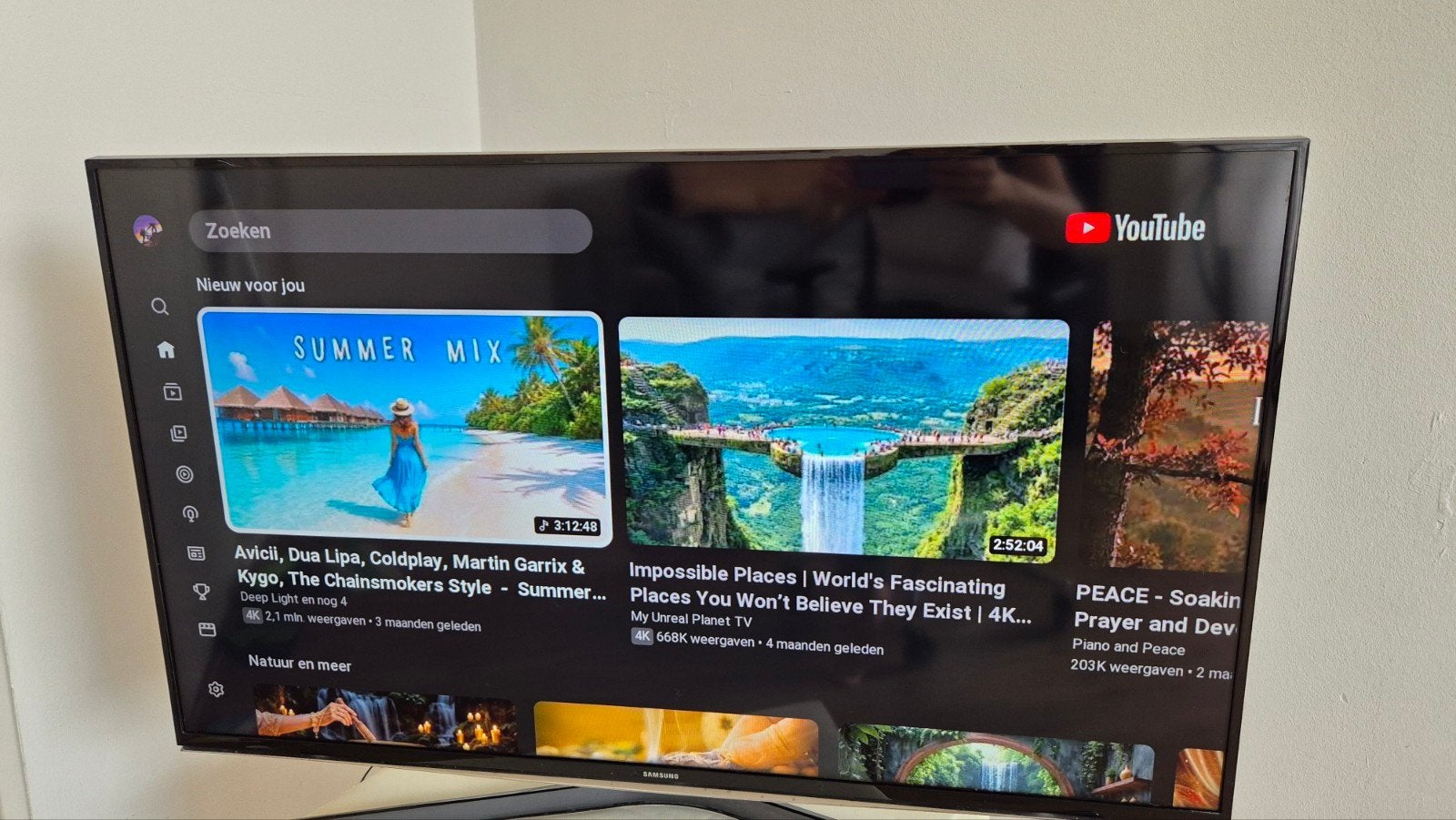 Samsung UE40J6240AW 40 inch Full HD Smart TV, Ophalen, 50 Hz, Samsung, 100 cm of meer