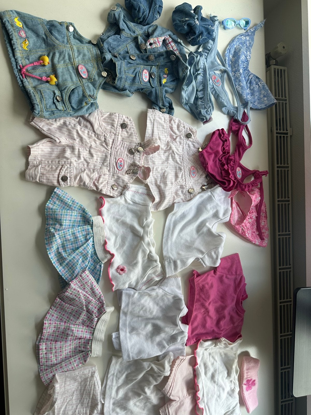 Grote set Baby Born kleding en accessoires zinerkleding, Ophalen of Verzenden, Gebruikt, Babypop