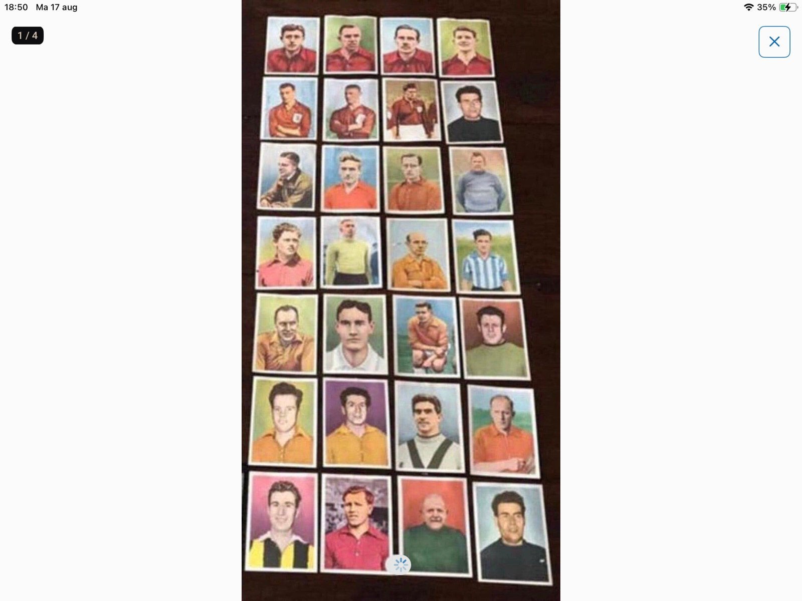 27 Oude Voetbalplaatjes, Verzamelen, Ophalen of Verzenden, Zo goed als nieuw, Overige binnenlandse clubs, Poster, Plaatje of Sticker
