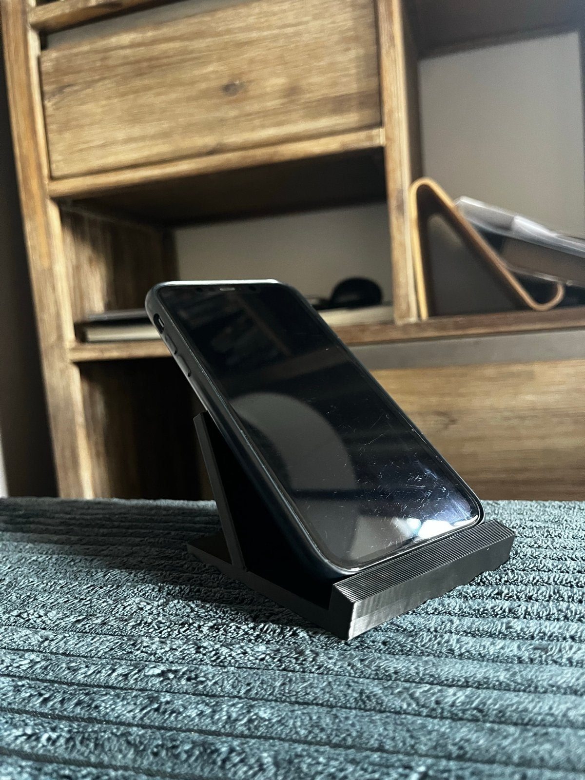 3D Geprinte Telefoonstandaard - Universeel Zwart, Ophalen of Verzenden, Nieuw, Overige typen, Universeel