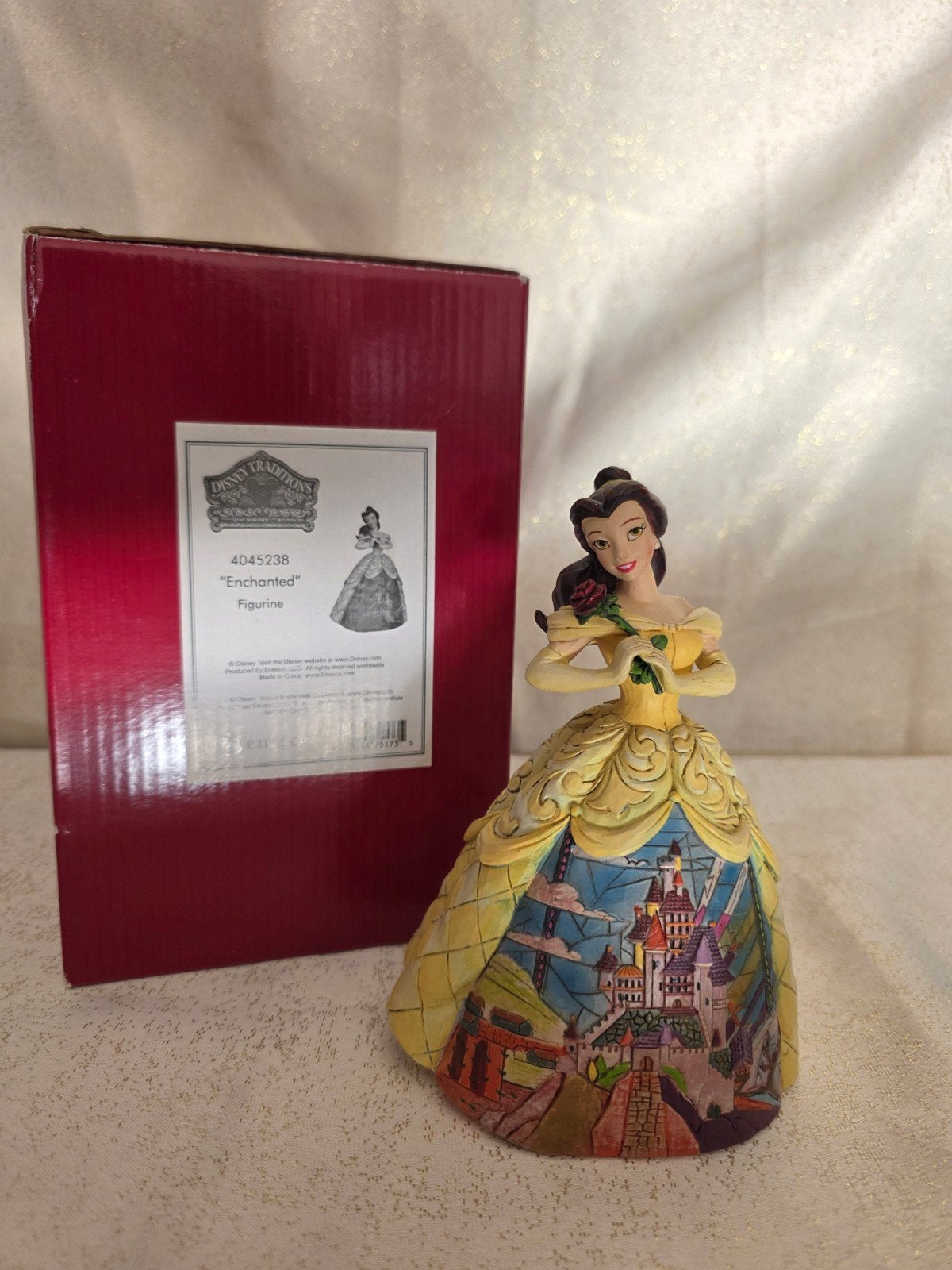 Disney Traditions Belle "Enchanted" Figurine, Ophalen of Verzenden, Zo goed als nieuw