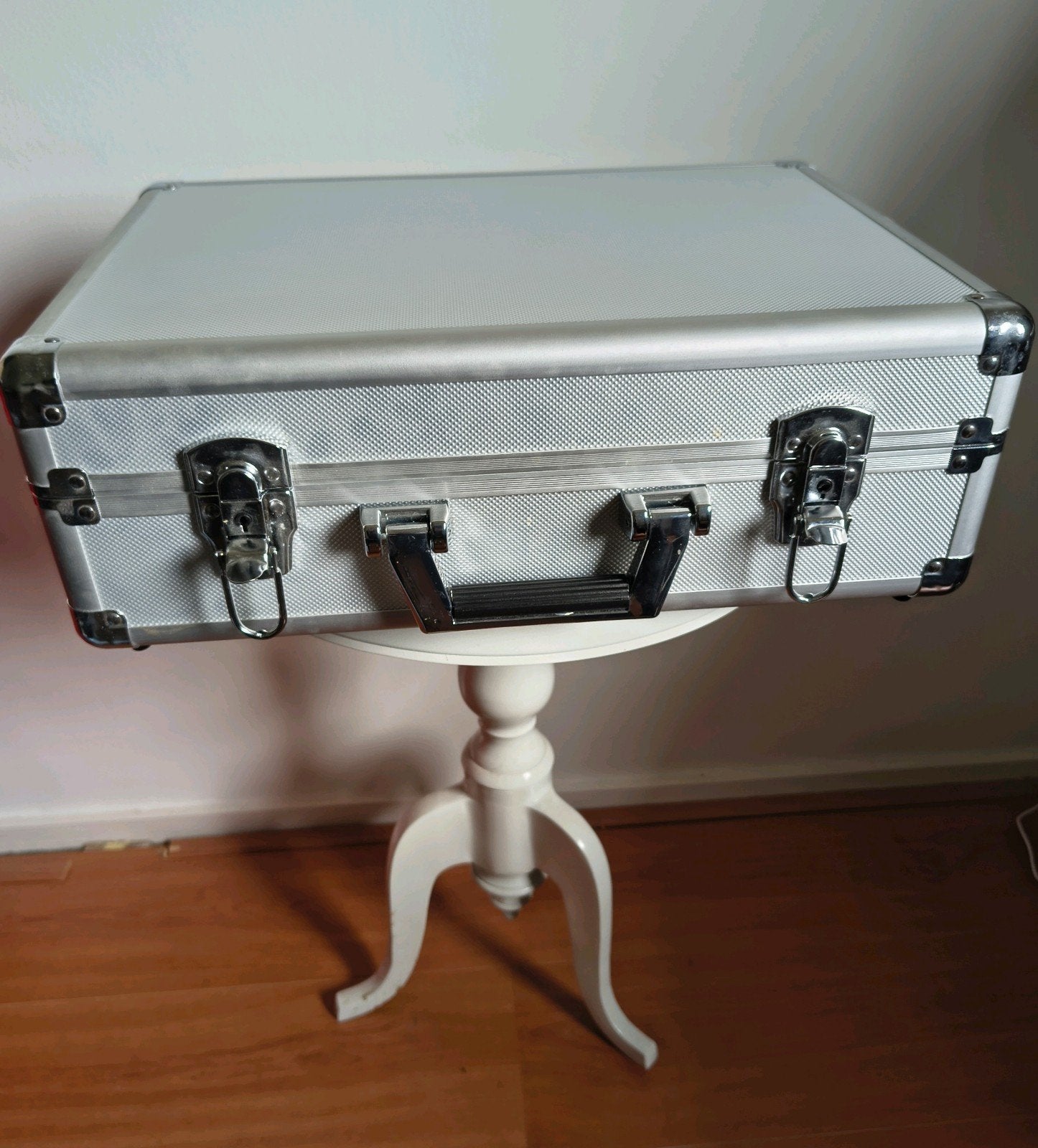 Aluminium koffer met schuim 45x33x15 cm, Ophalen, Gebruikt